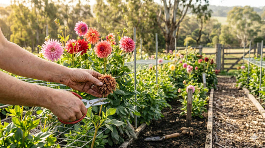 Deadheading and Pruning Dahlias for More Blooms