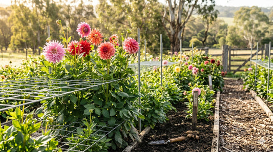 How to Stake and Support Dahlias: Methods That Actually Work